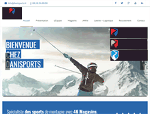 Tablet Screenshot of danisports.fr